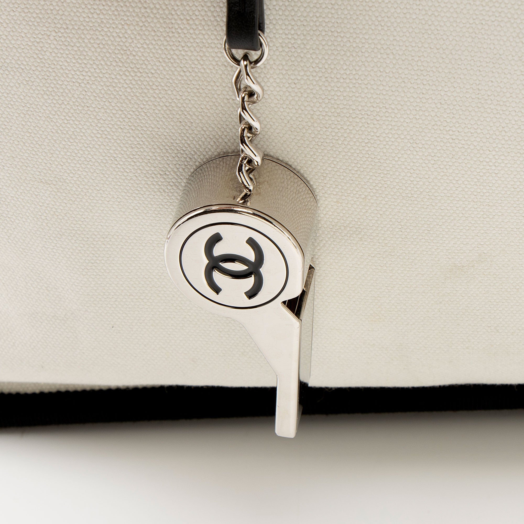 Chanel Canvas Let's Demonstrate Ladies First Shopper Tote