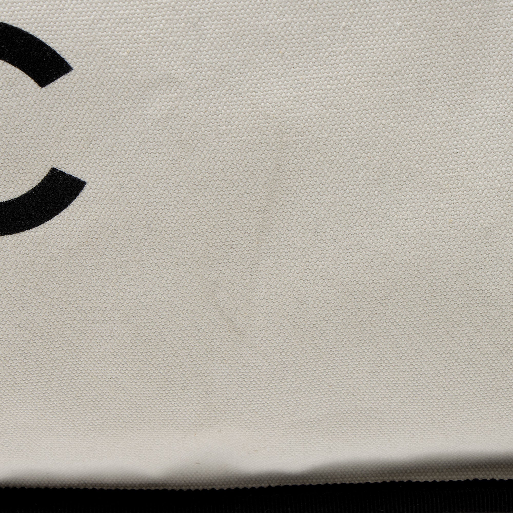 Chanel Canvas Let's Demonstrate Ladies First Shopper Tote