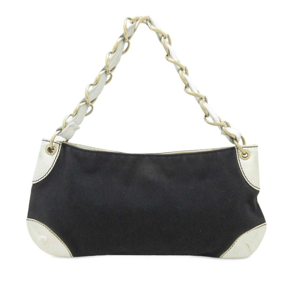 Chanel Canvas Olsen Shoulder Bag (SHG-Be0rTX)
