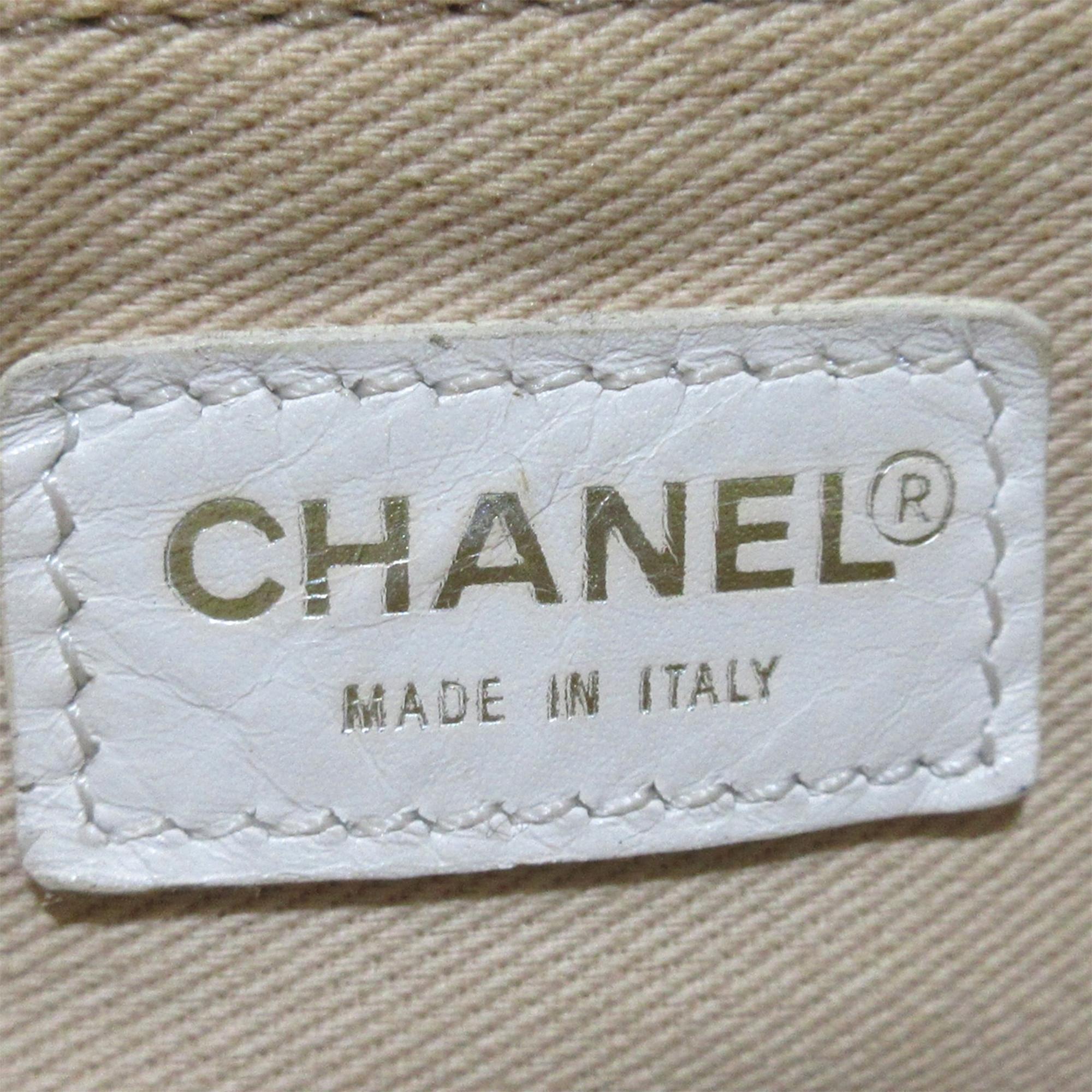 Chanel Canvas Olsen Shoulder Bag (SHG-Be0rTX)