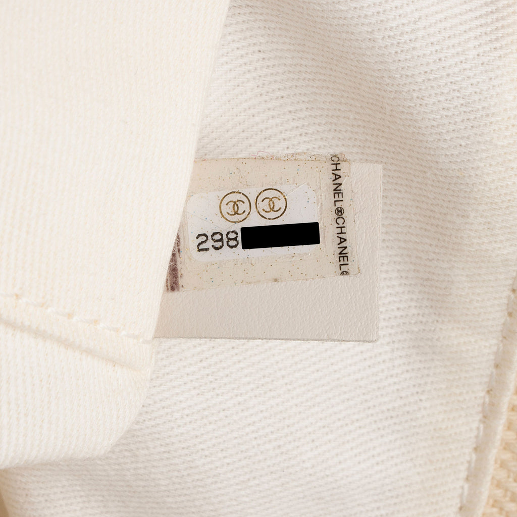 Chanel Canvas Pearl Deauville Medium Tote (SHF-Hmgrlc)