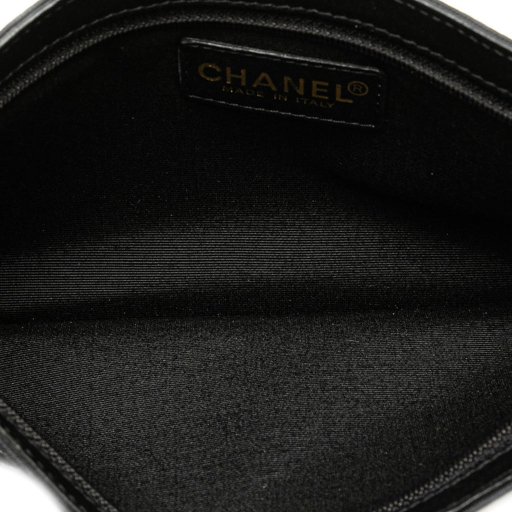 Chanel Canvas Symbols Chain Pochette