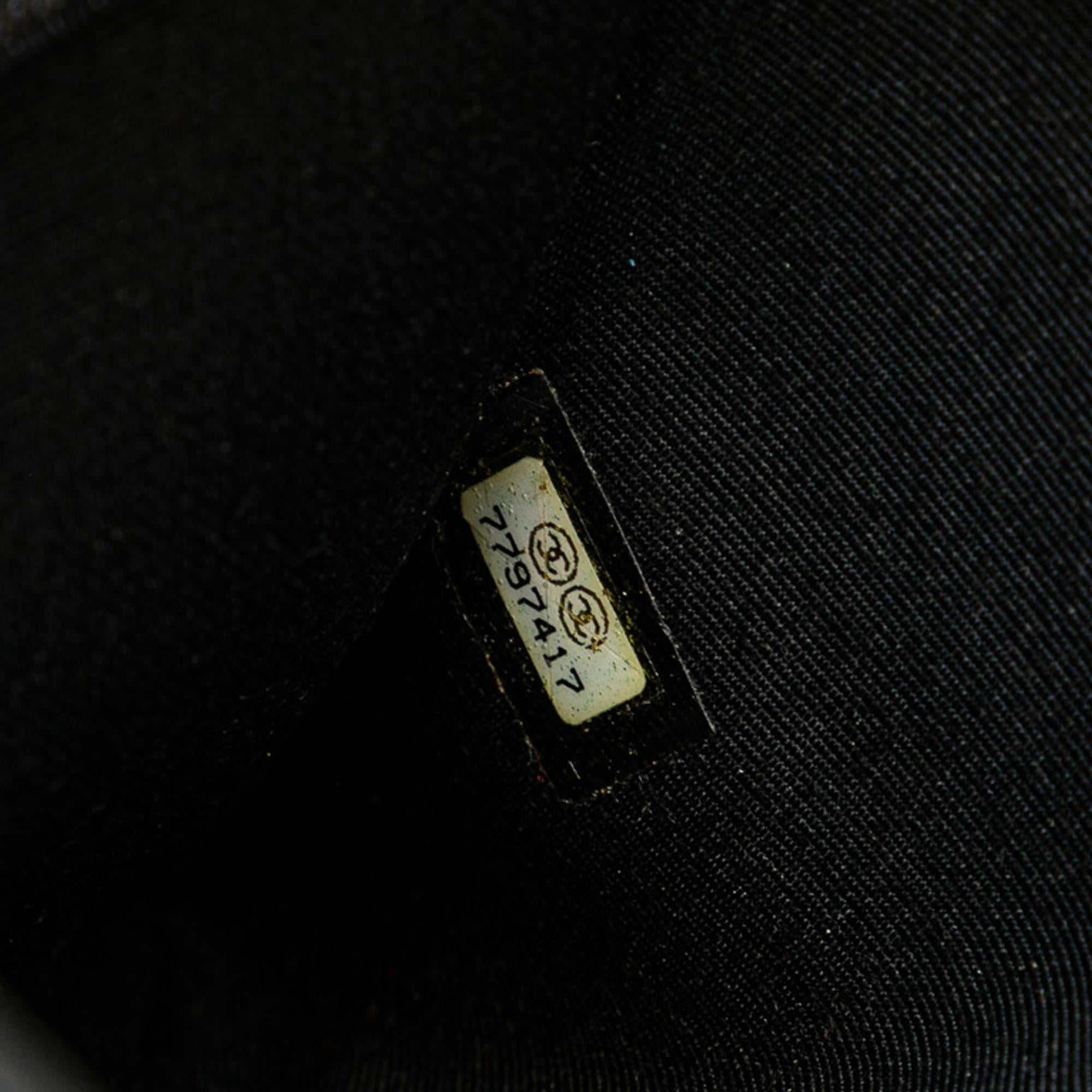 Chanel Canvas Symbols Chain Pochette
