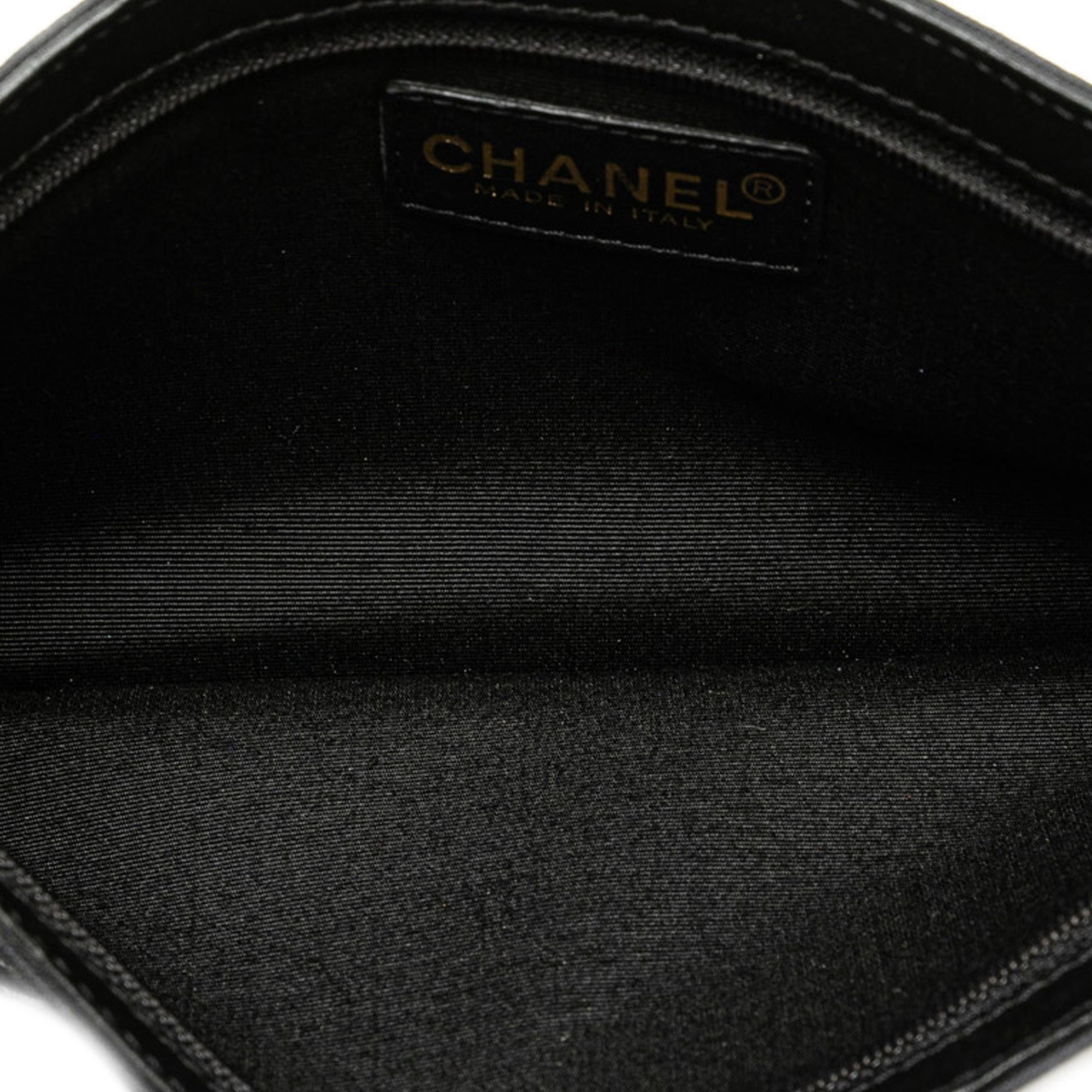 Chanel Canvas Symbols Chain Pochette