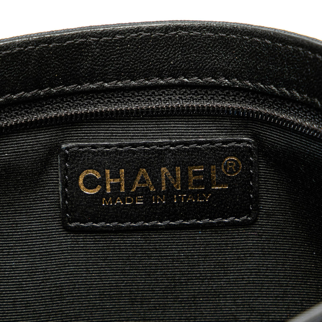 Chanel Canvas Symbols Chain Pochette