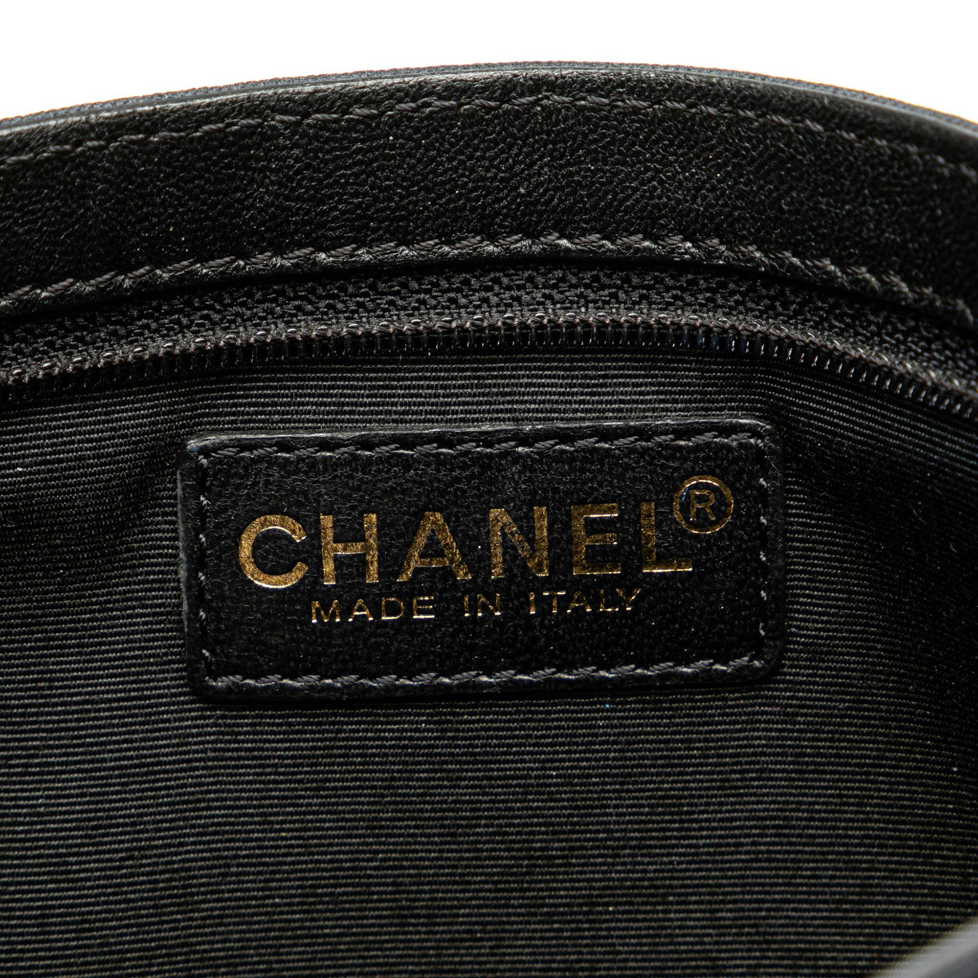 Chanel Canvas Symbols Chain Pochette
