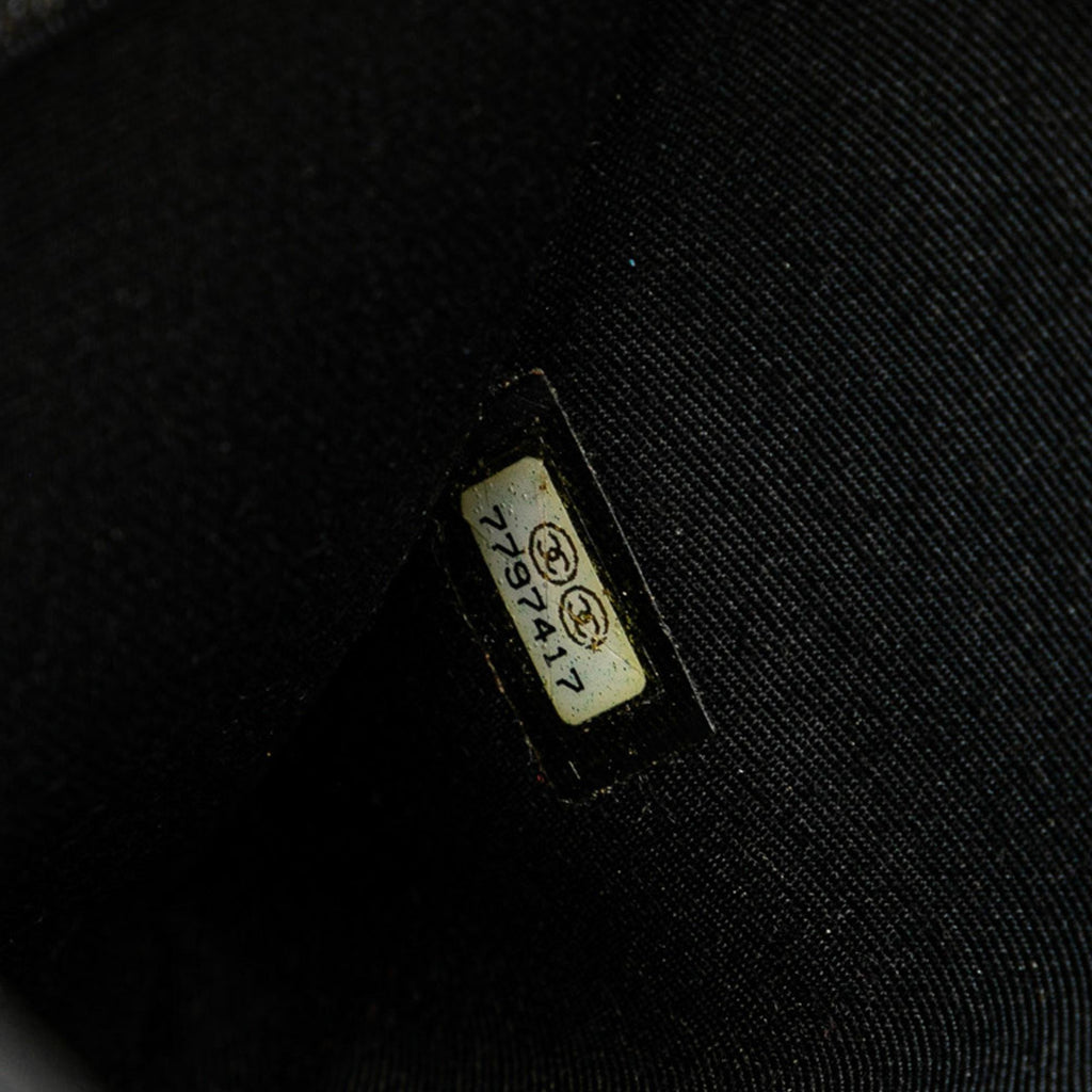 Chanel Canvas Symbols Chain Pochette
