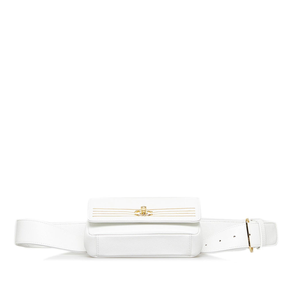 Chanel Captain Gold Belt Bag