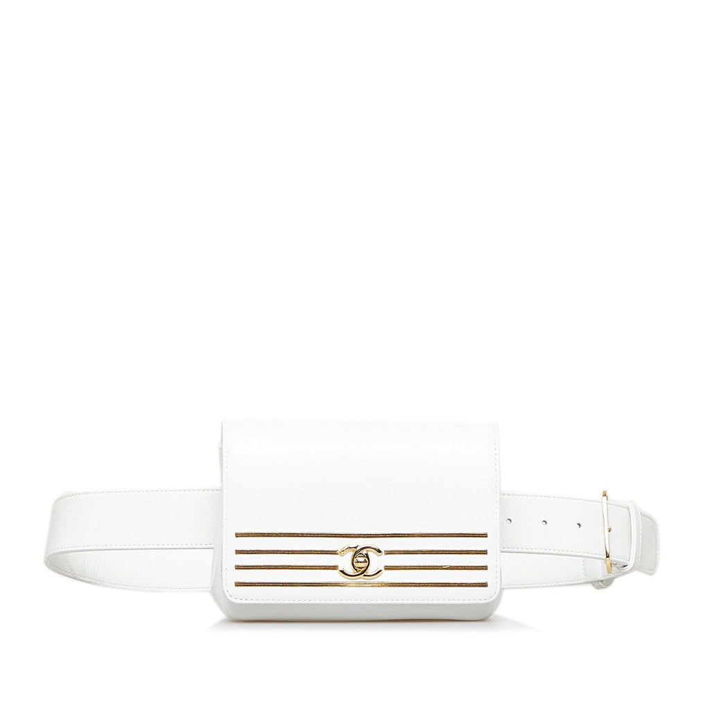 Chanel Captain Gold Belt Bag