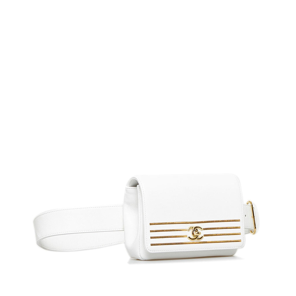 Chanel Captain Gold Belt Bag