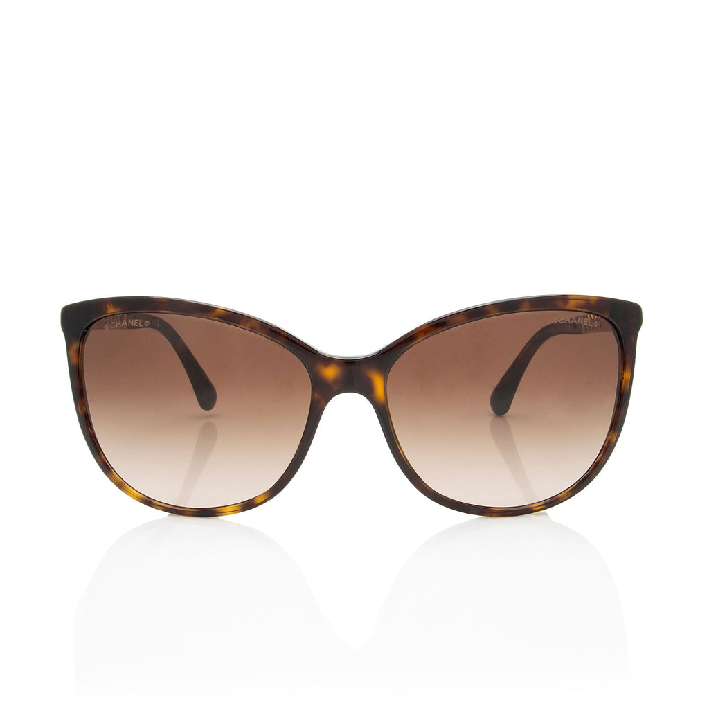 Chanel Cat Eye Chain Link Sunglasses