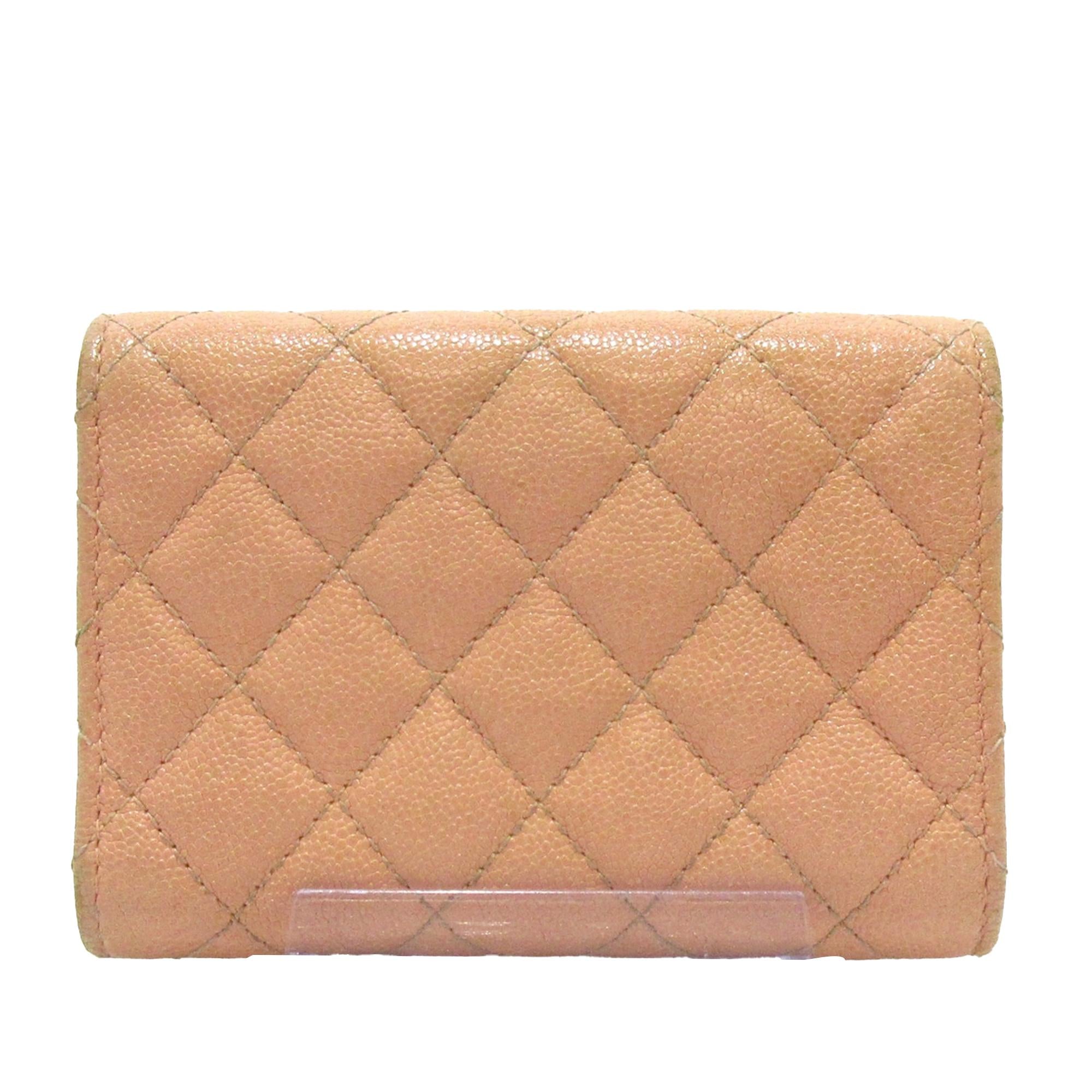Chanel Caviar Boy Trifold Wallet (SHG-CQct9i)