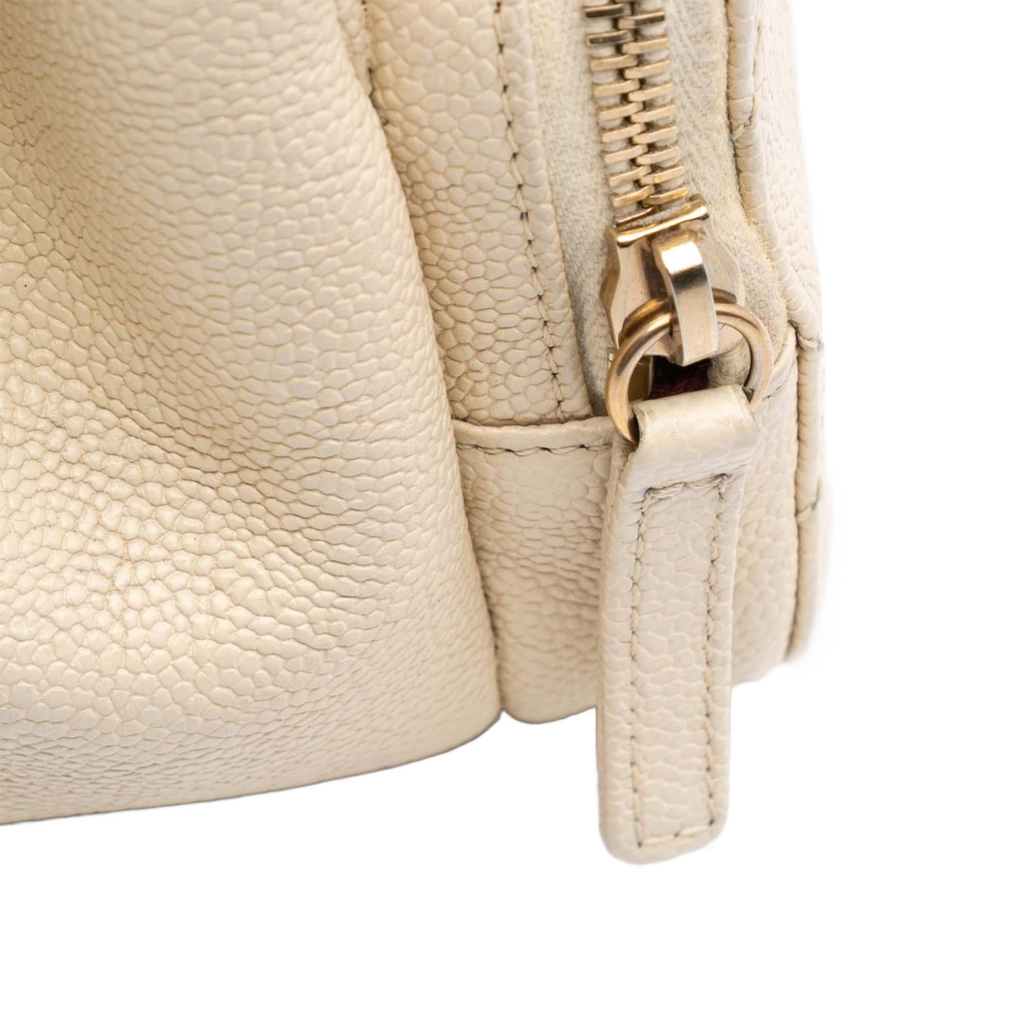 Chanel Caviar Business Affinity Messenger Flap