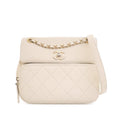 Chanel Caviar Business Affinity Messenger Flap