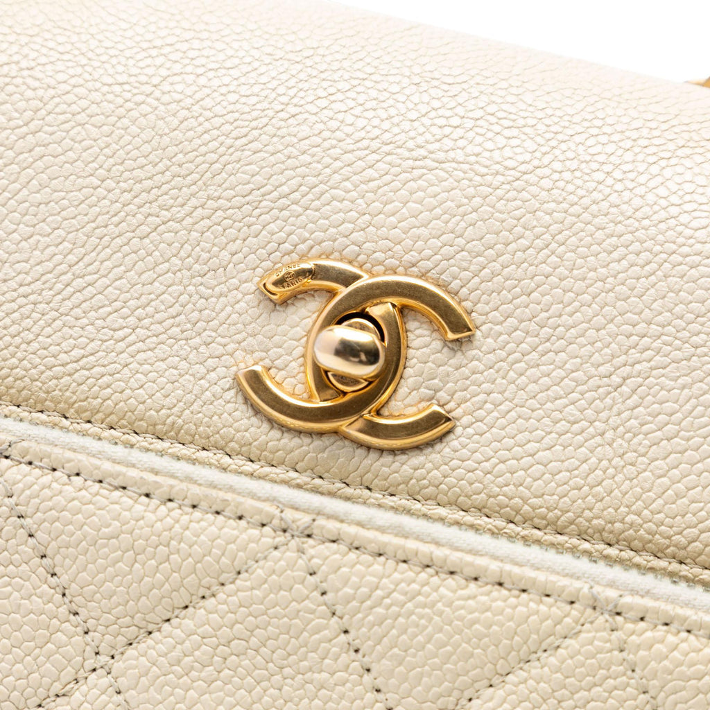 Chanel Caviar Business Affinity Messenger Flap
