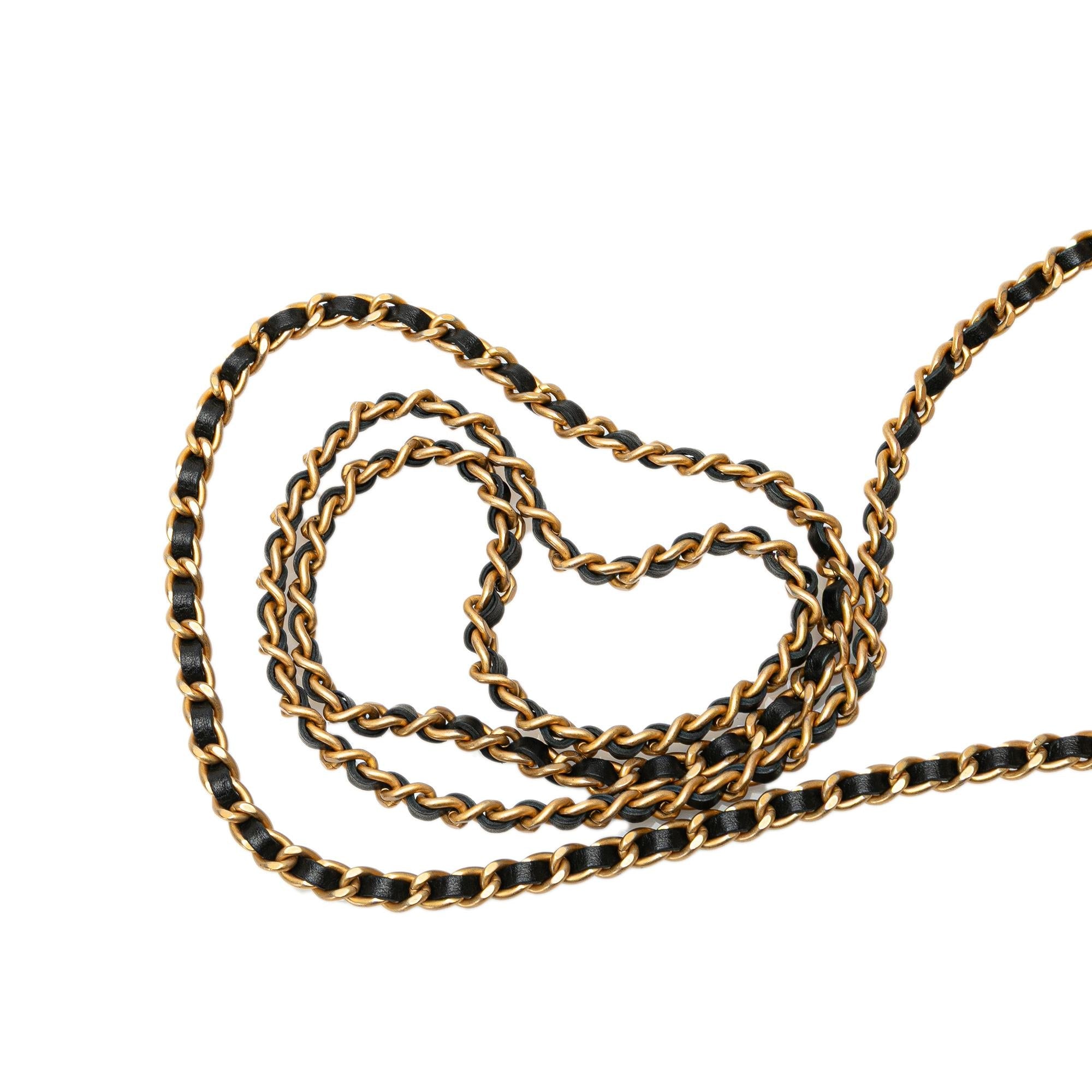 Chanel Caviar CC Filigree Round Crossbody