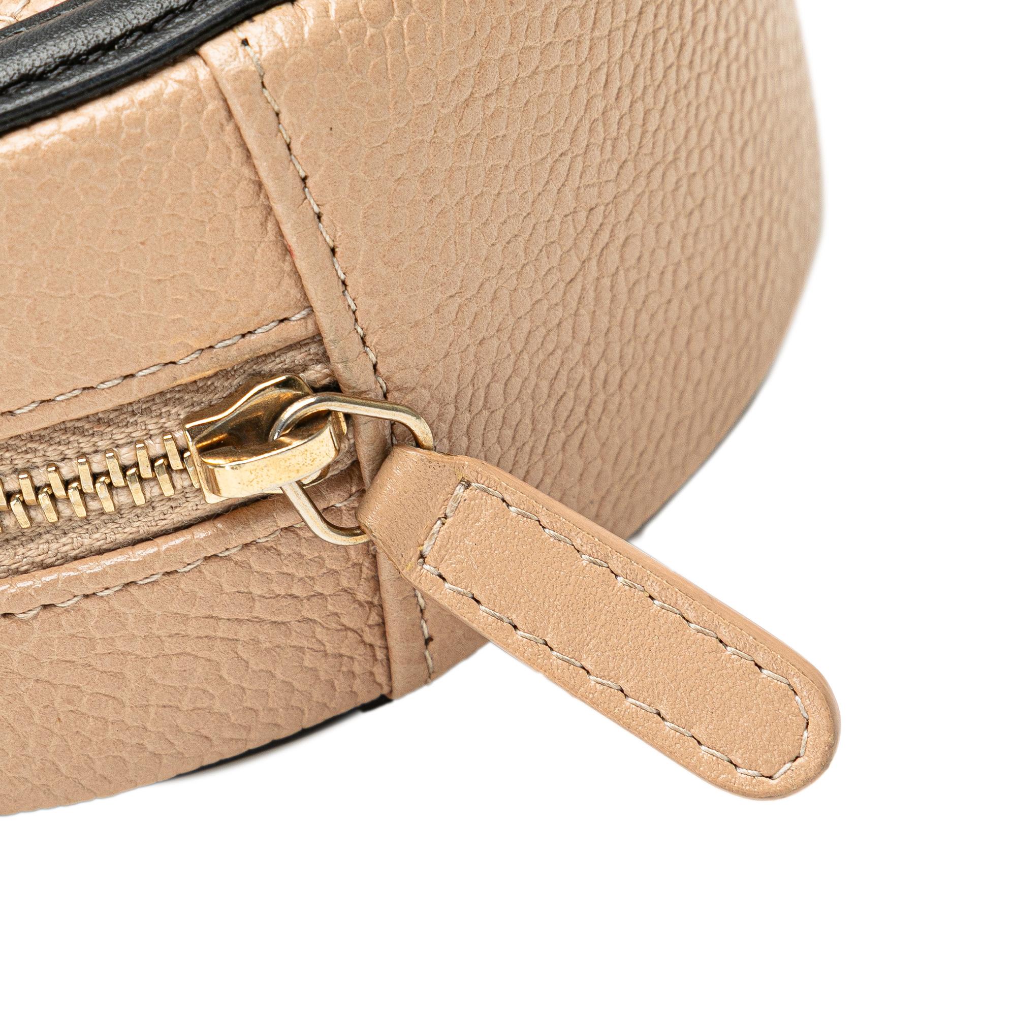 Chanel Caviar CC Filigree Round Crossbody