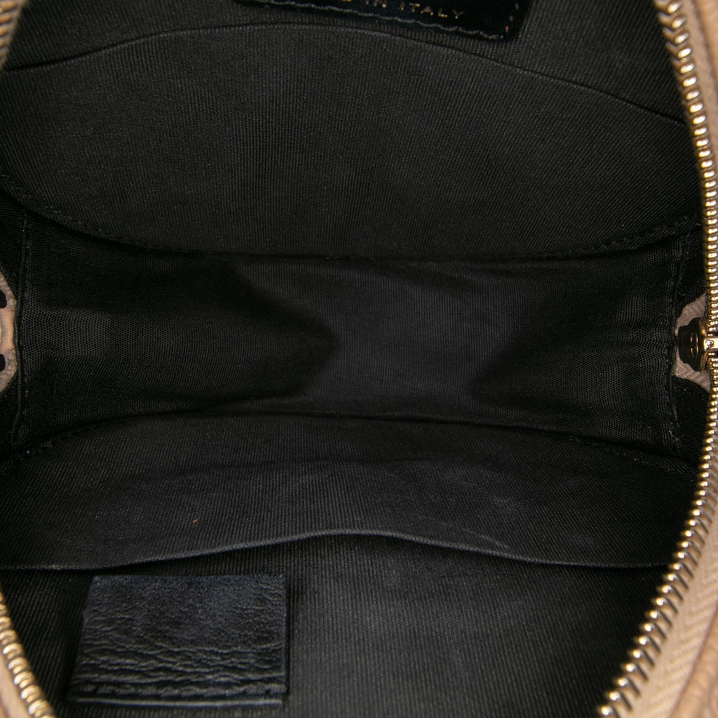 Chanel Caviar CC Filigree Round Crossbody