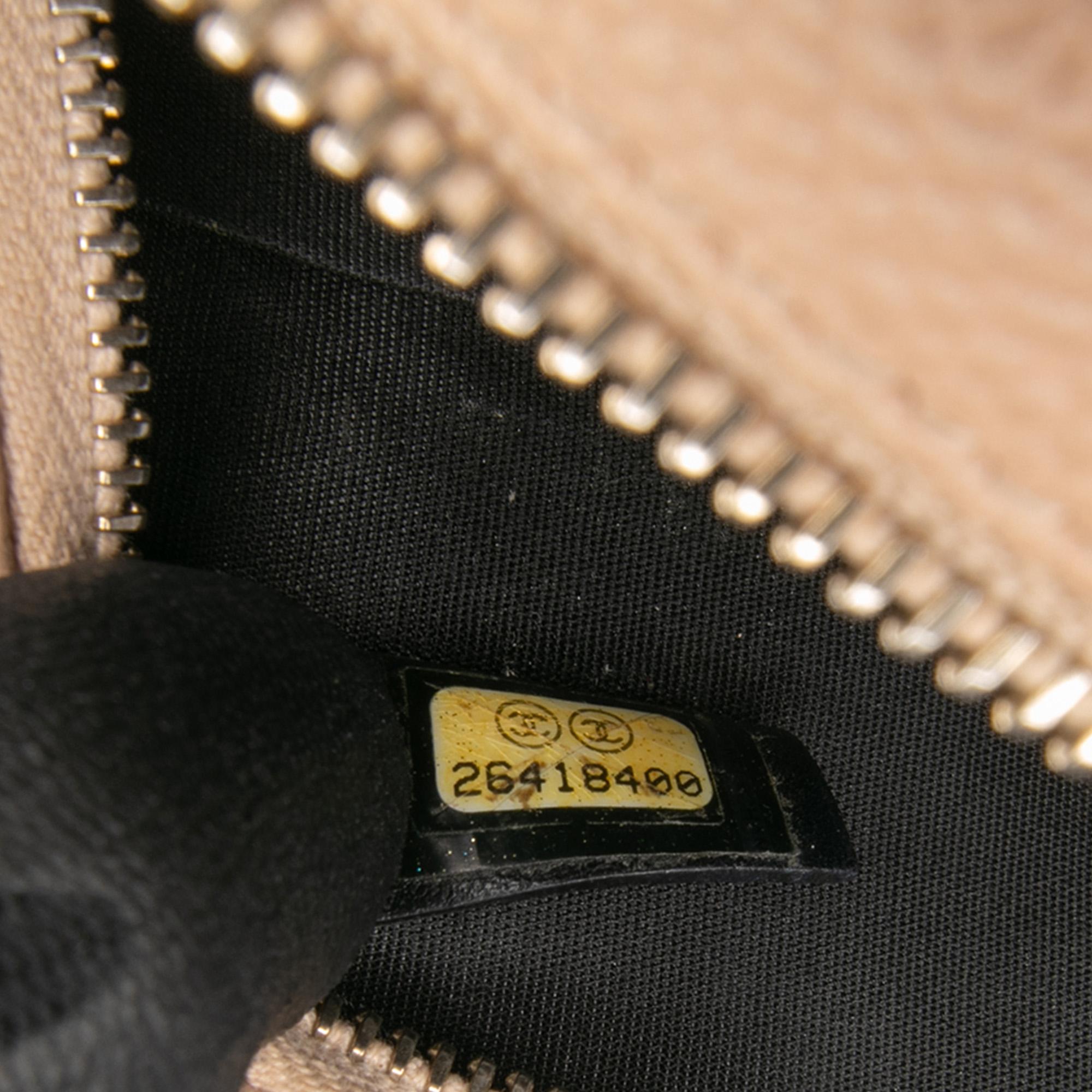 Chanel Caviar CC Filigree Round Crossbody