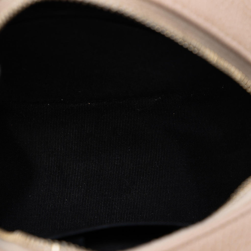 Chanel Caviar CC Filigree Round Crossbody