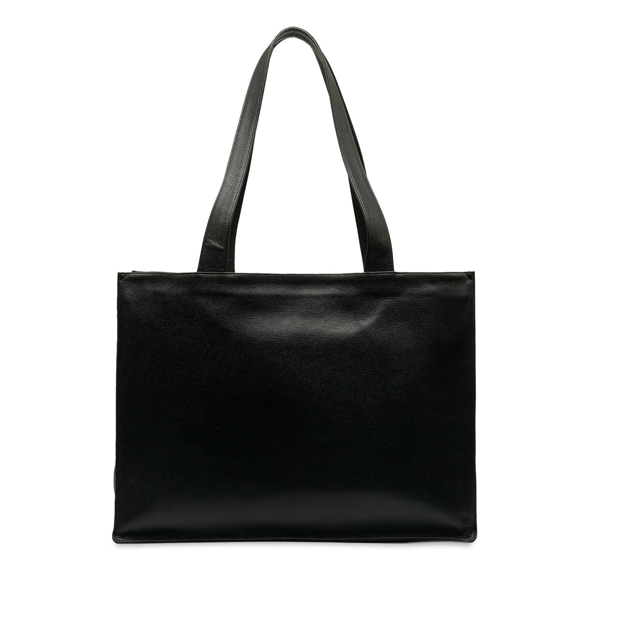 Chanel Caviar CC Tote Bag (SHG-xCfQC8)