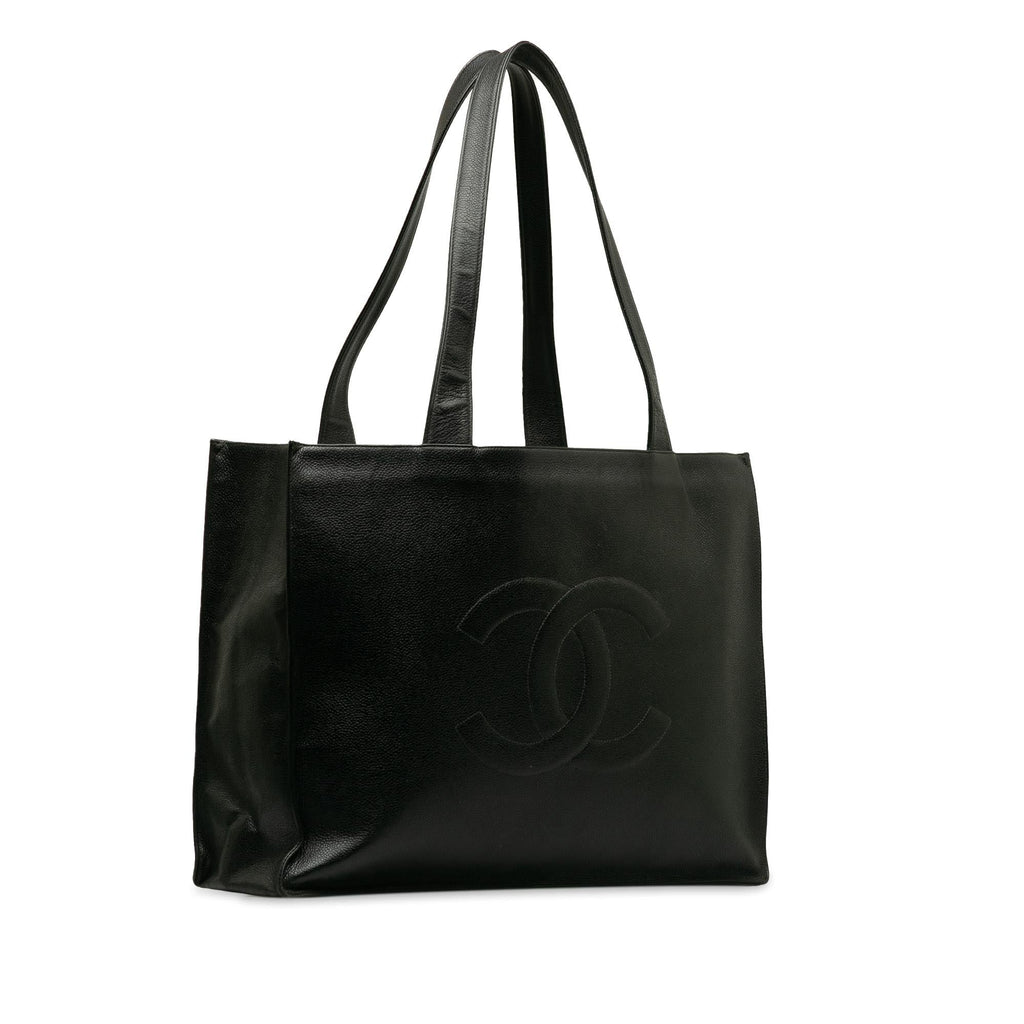Chanel Caviar CC Tote Bag (SHG-xCfQC8)