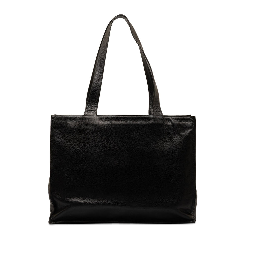 Chanel Caviar CC Tote Bag (SHG-I2v6BJ)