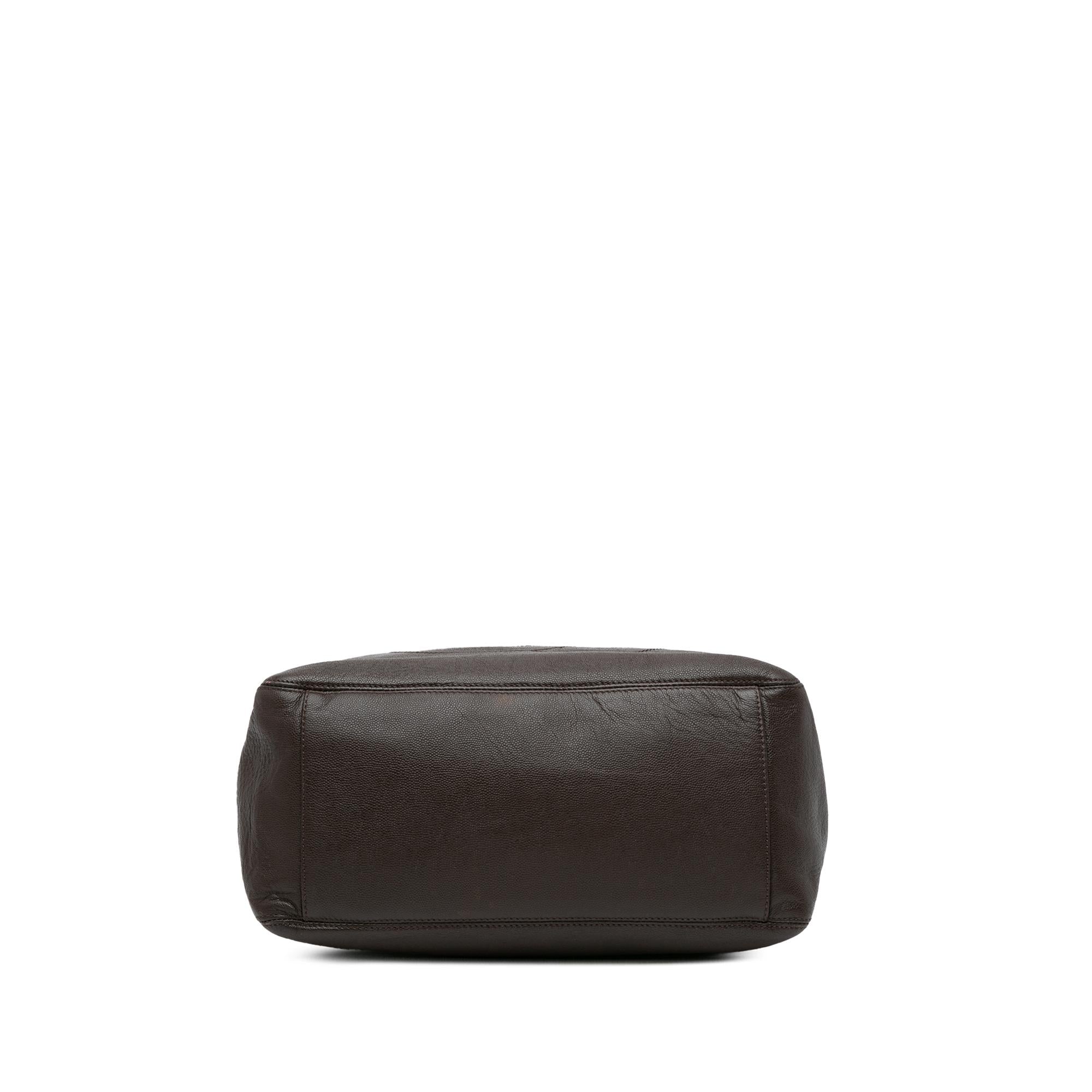Chanel Caviar CC Tote Bag (SHG-MDs60Z)