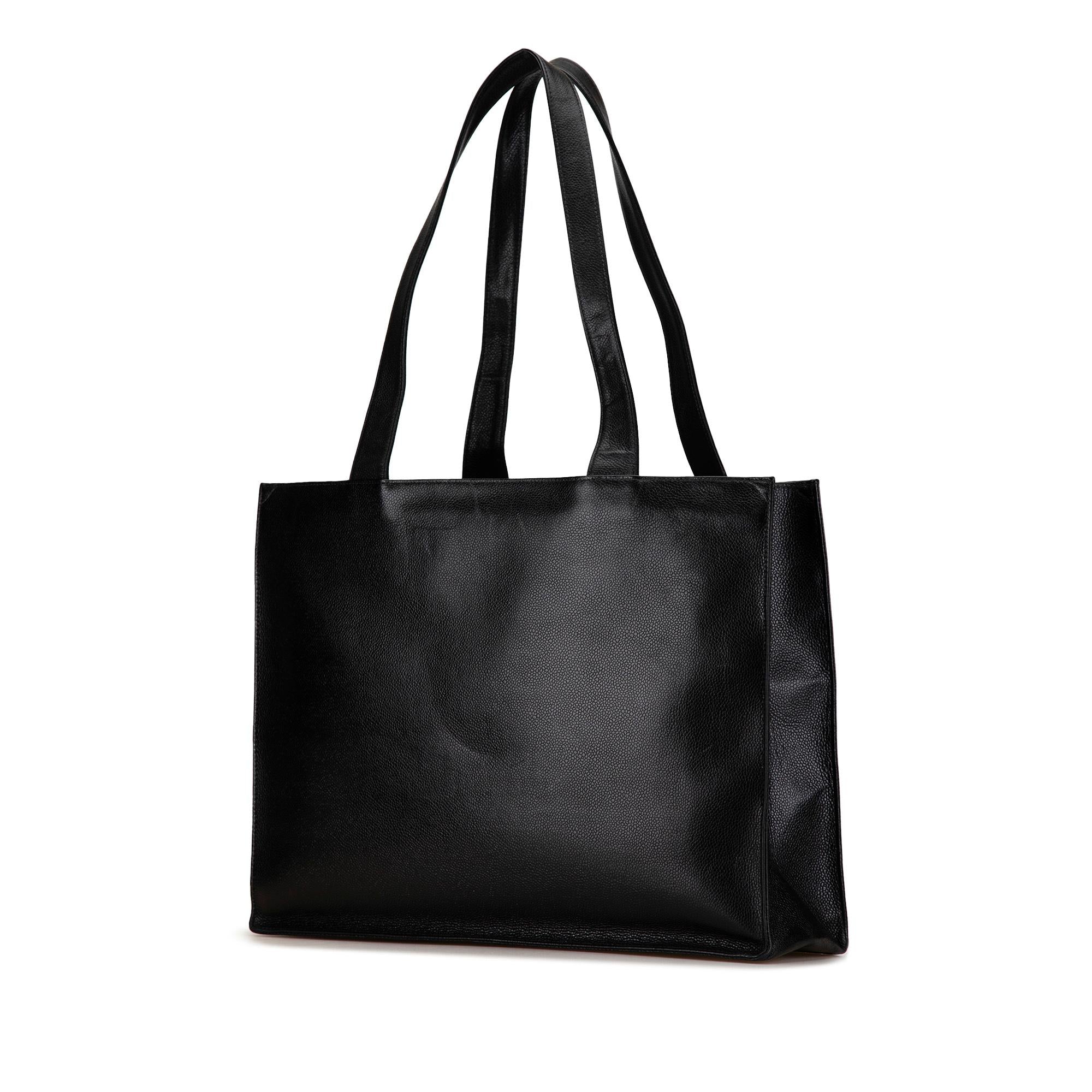 Chanel Caviar CC Tote Bag (SHG-qd9B2F)