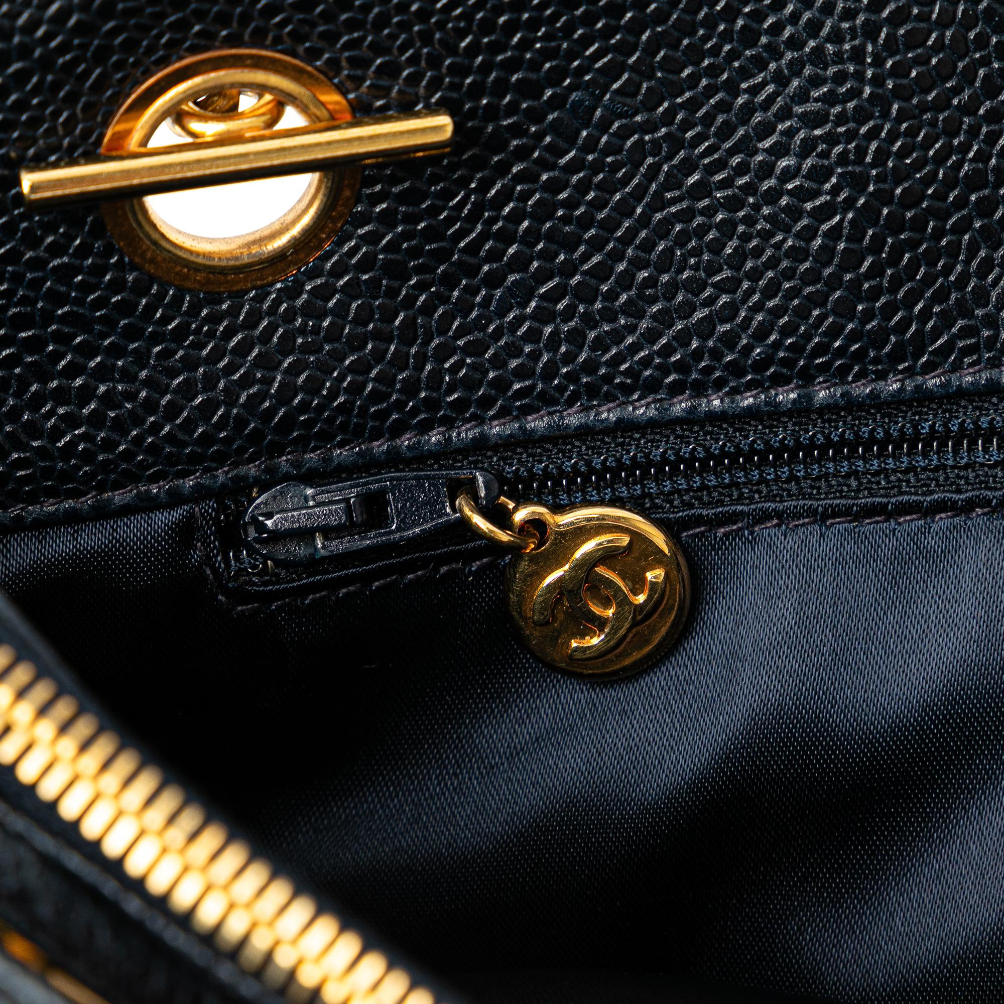 Chanel Caviar CC Tote (SHG-BqUpgK)