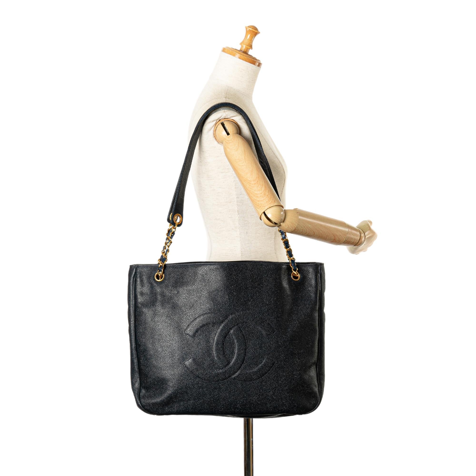 Chanel Caviar CC Tote (SHG-BqUpgK)