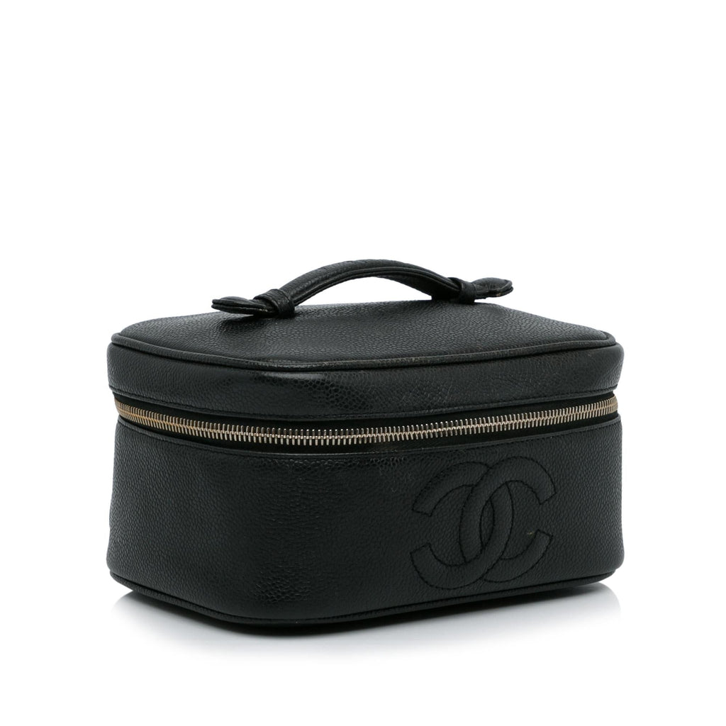 Chanel Caviar CC Vanity Bag (SHG-KtqvjT)