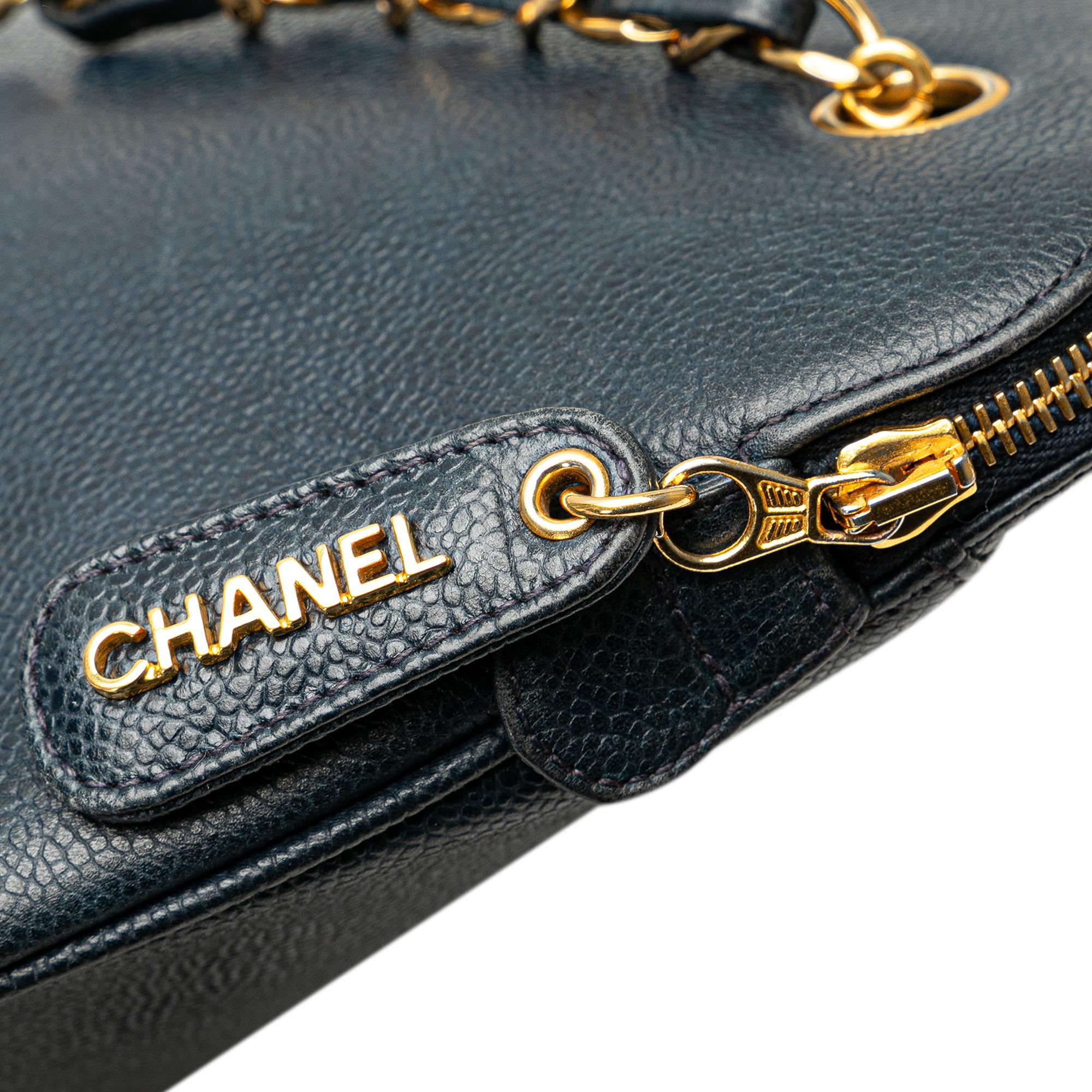 Chanel Caviar Chain Tote (SHG-LVCfQ6)