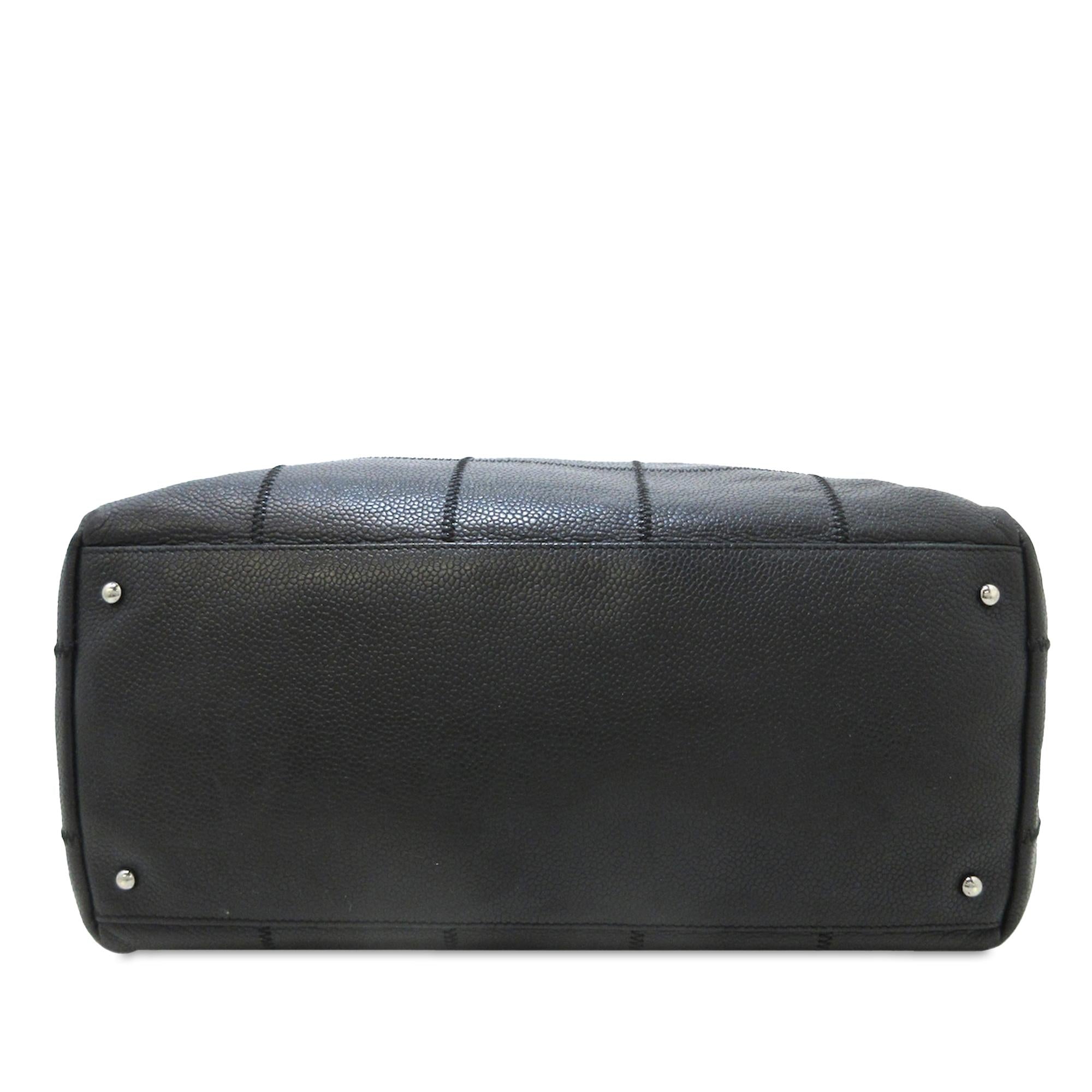 Chanel Caviar Choco Bar Handbag (SHG-lNLayP)