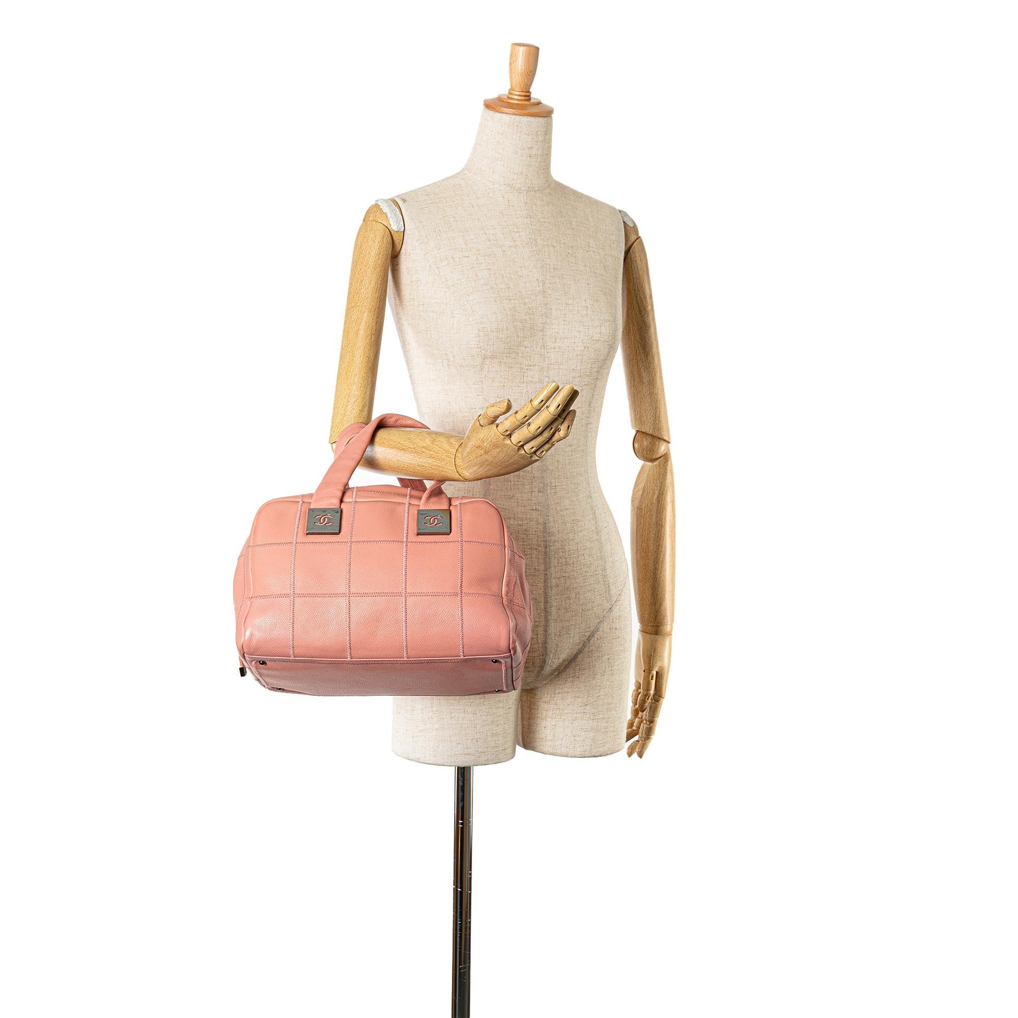 Chanel Caviar Choco Bar Handbag (SHG-BhsZm4)