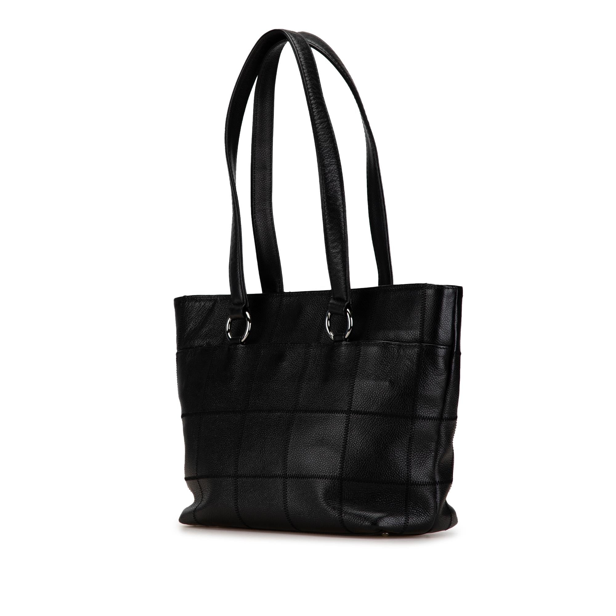 Chanel Caviar Choco Bar Tote