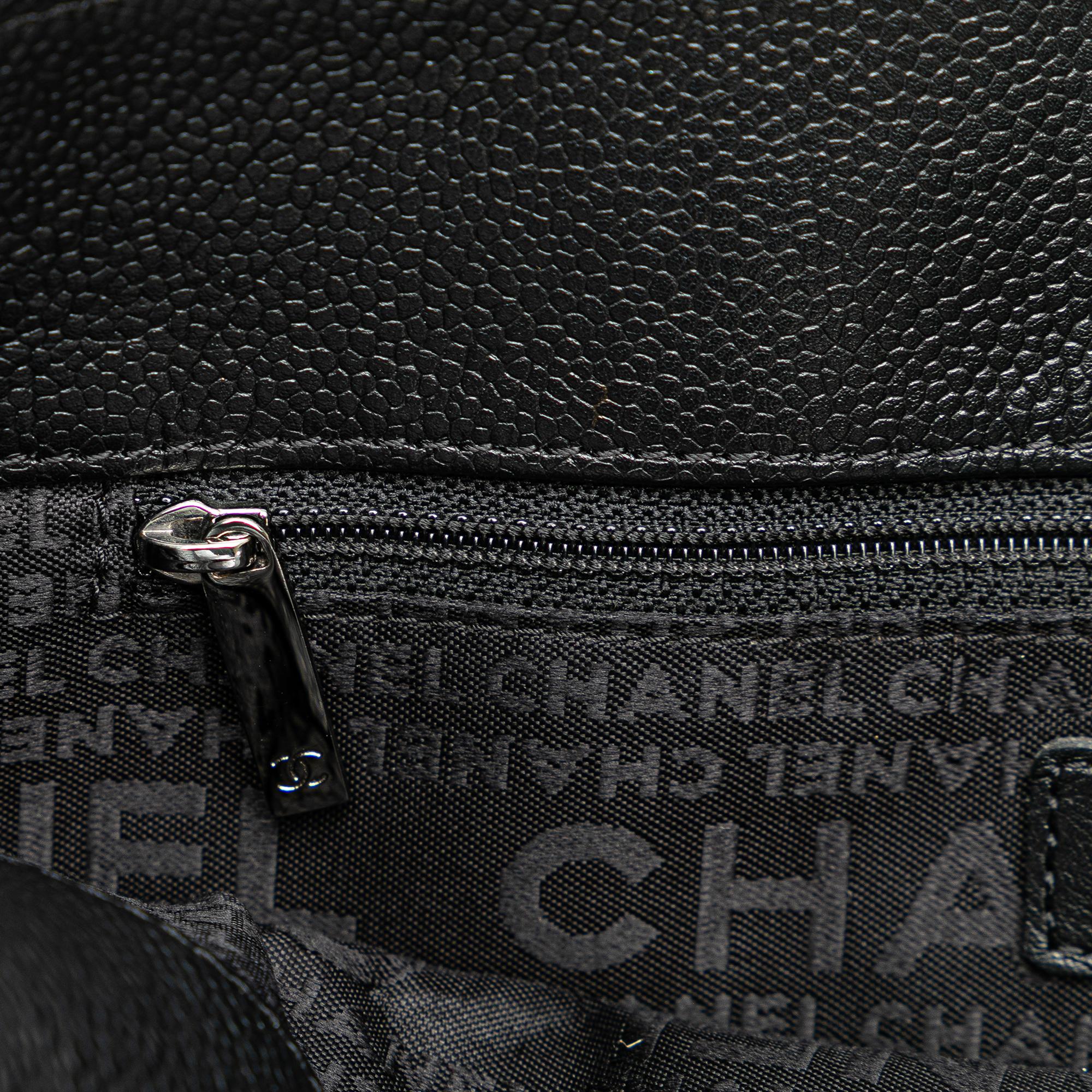 Chanel Caviar Choco Bar Tote