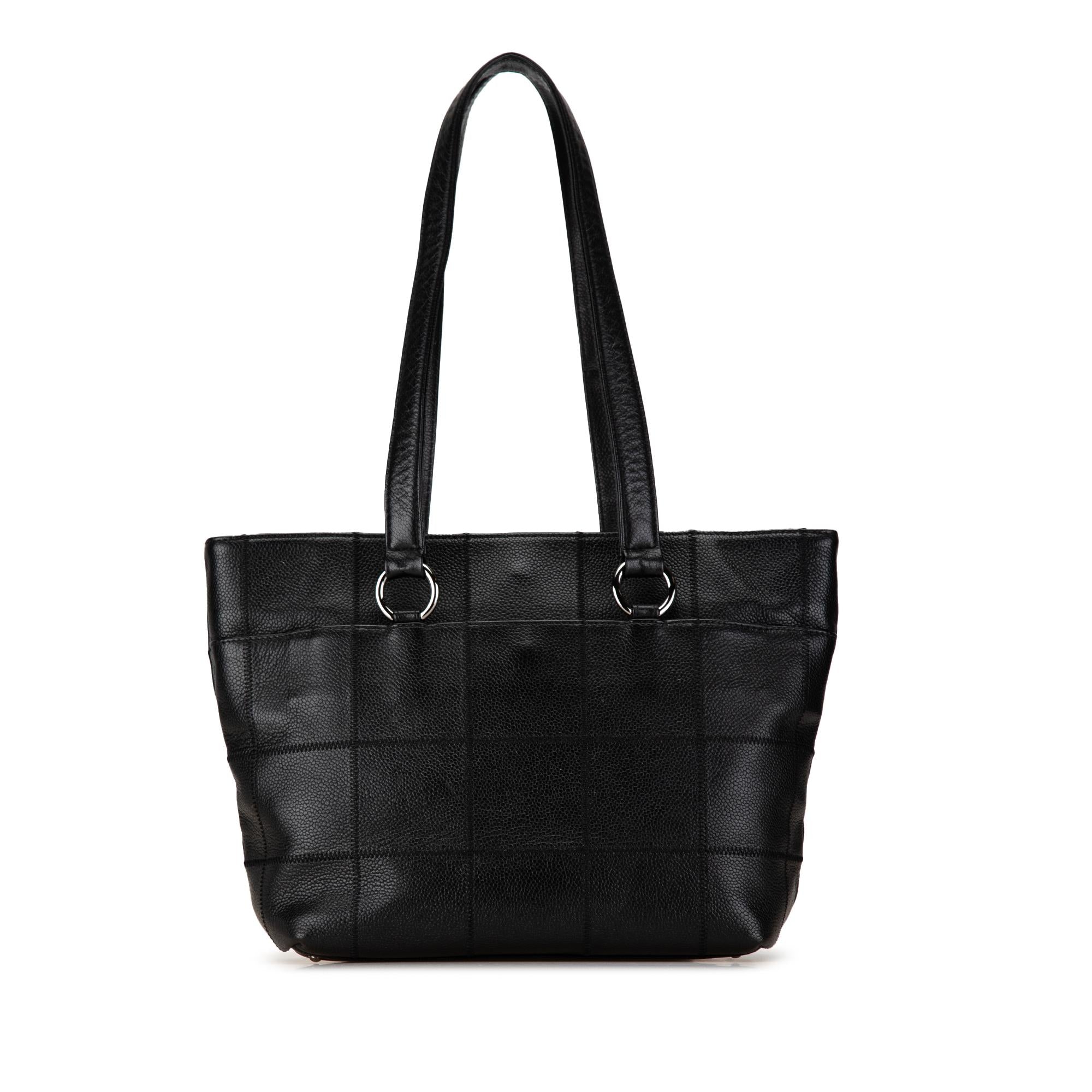 Chanel Caviar Choco Bar Tote
