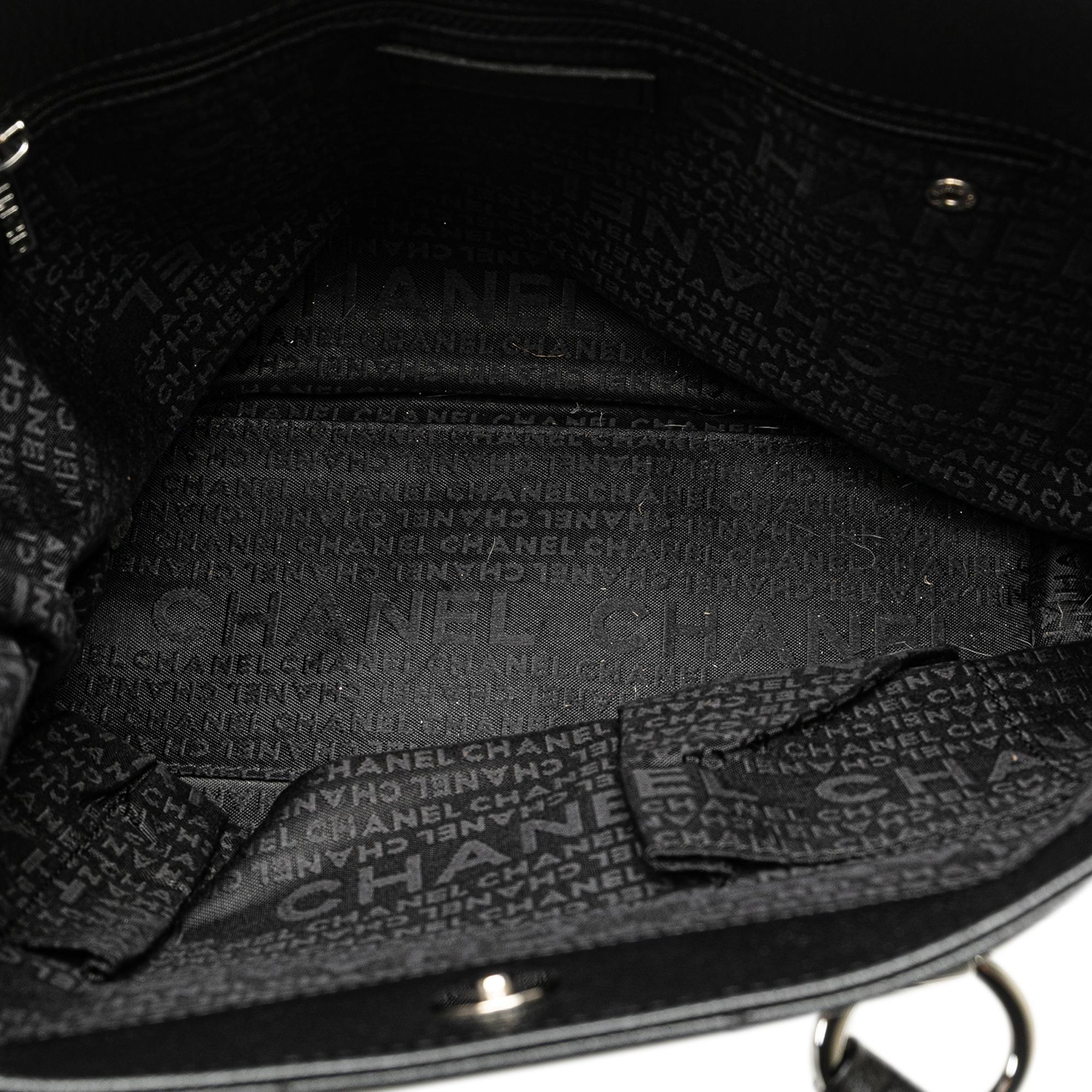 Chanel Caviar Choco Bar Tote