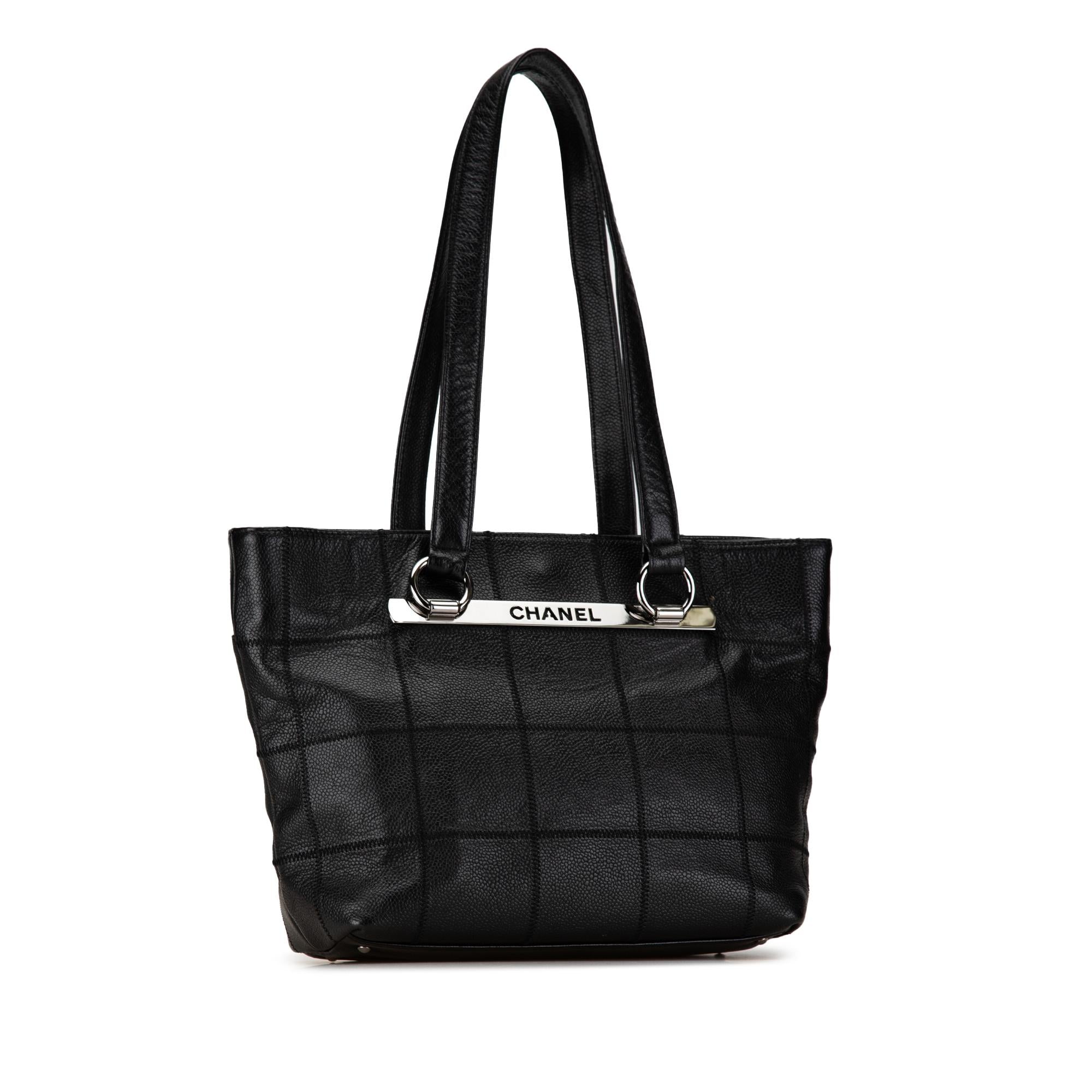 Chanel Caviar Choco Bar Tote