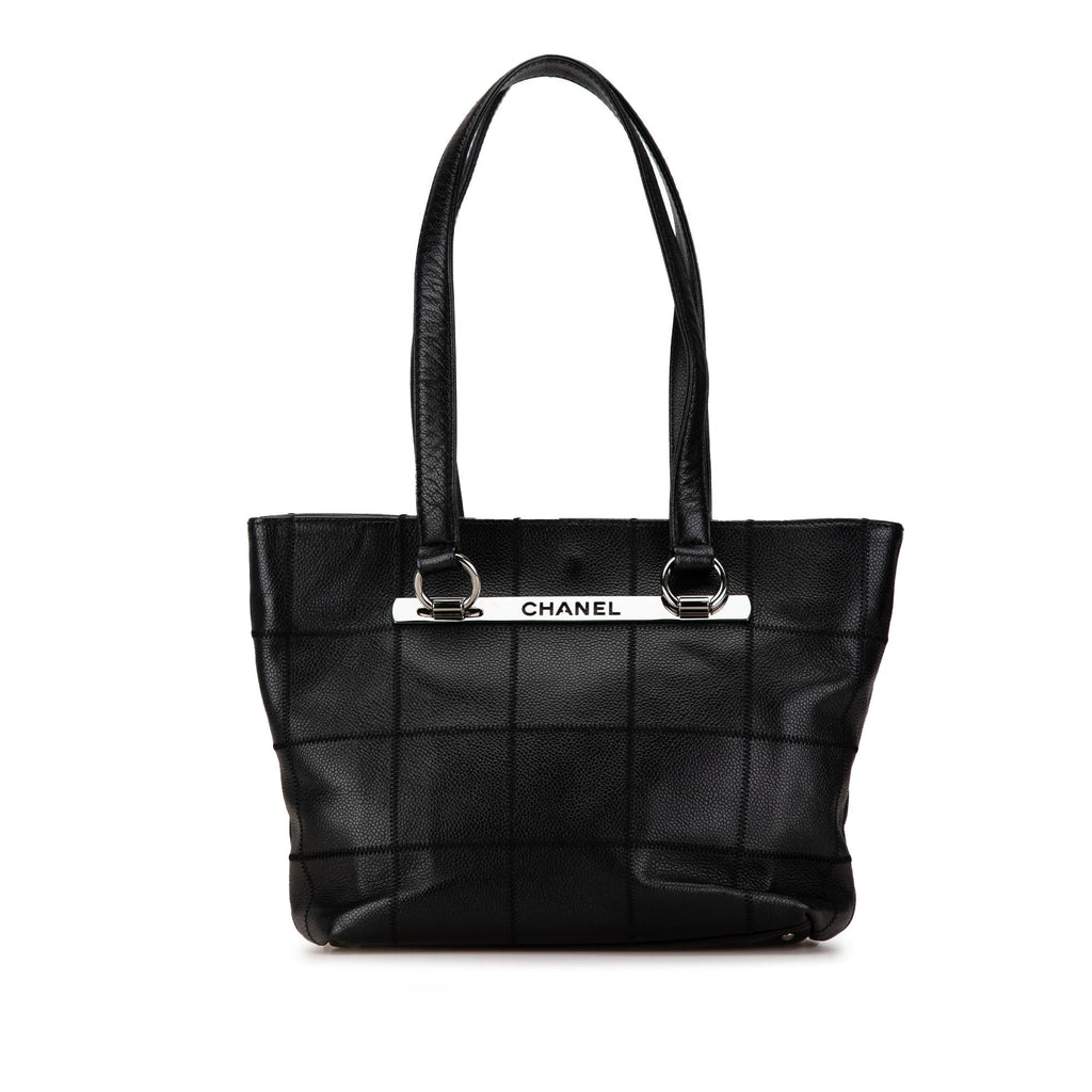 Chanel Caviar Choco Bar Tote