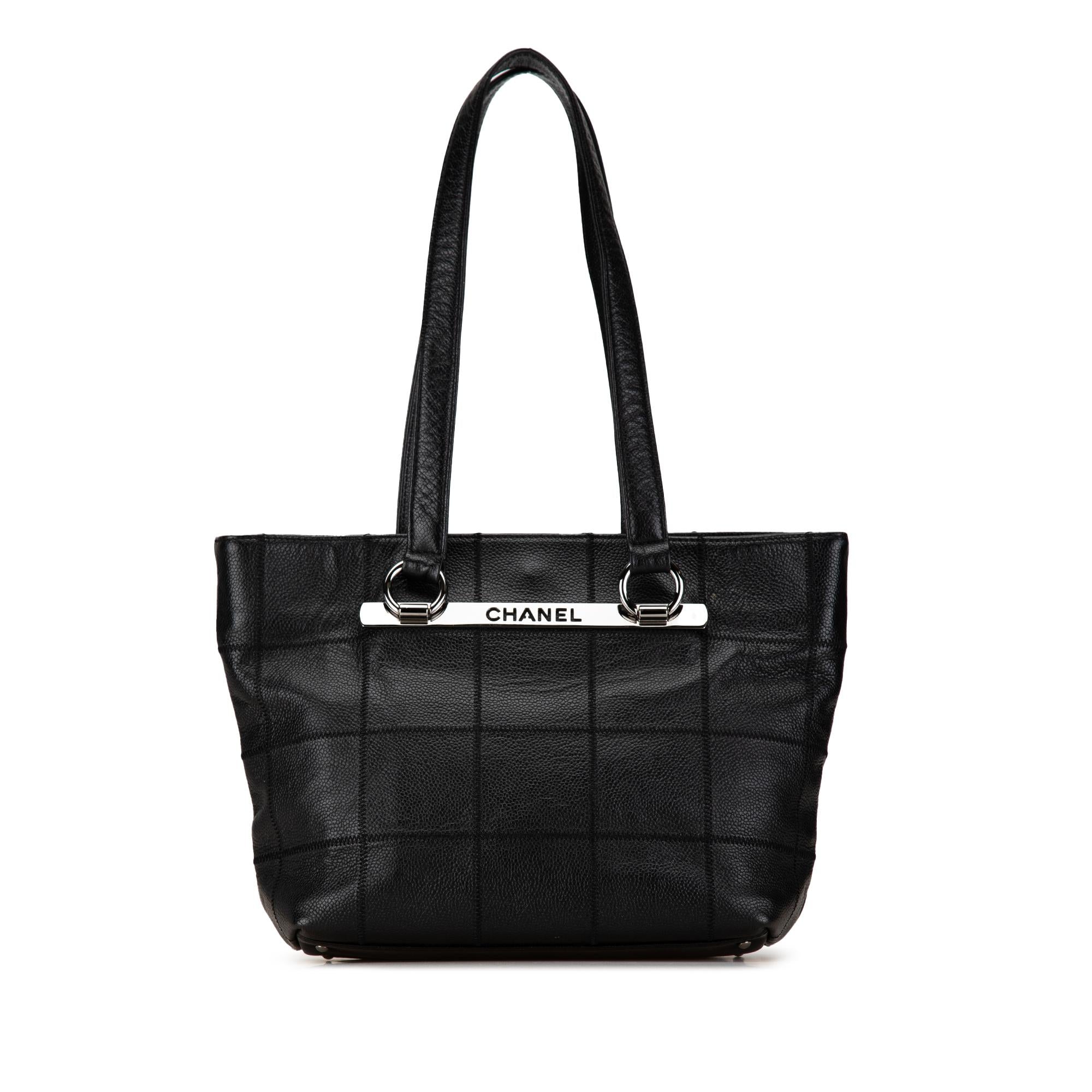 Chanel Caviar Choco Bar Tote