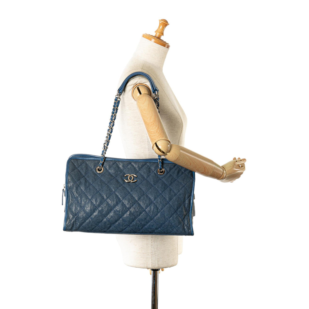 Chanel Caviar French Riviera Tote (SHG-HBpQo6)