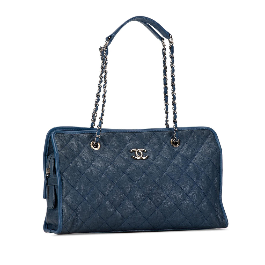 Chanel Caviar French Riviera Tote (SHG-HBpQo6)