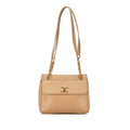 Chanel Caviar Front Pocket Chain Shoulder Bag (SHG-xhb7Aj)
