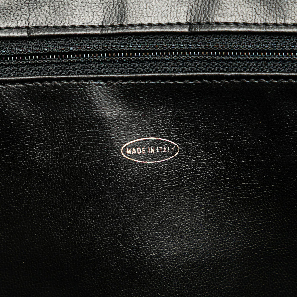 Chanel Caviar Front Pocket Chain Tote