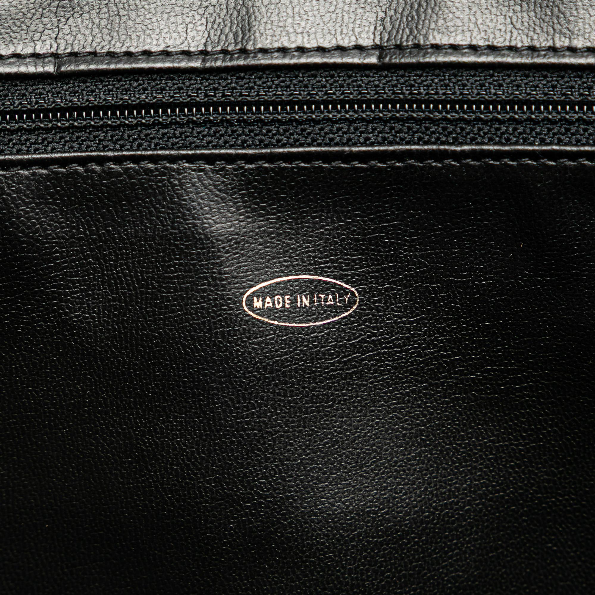 Chanel Caviar Front Pocket Chain Tote