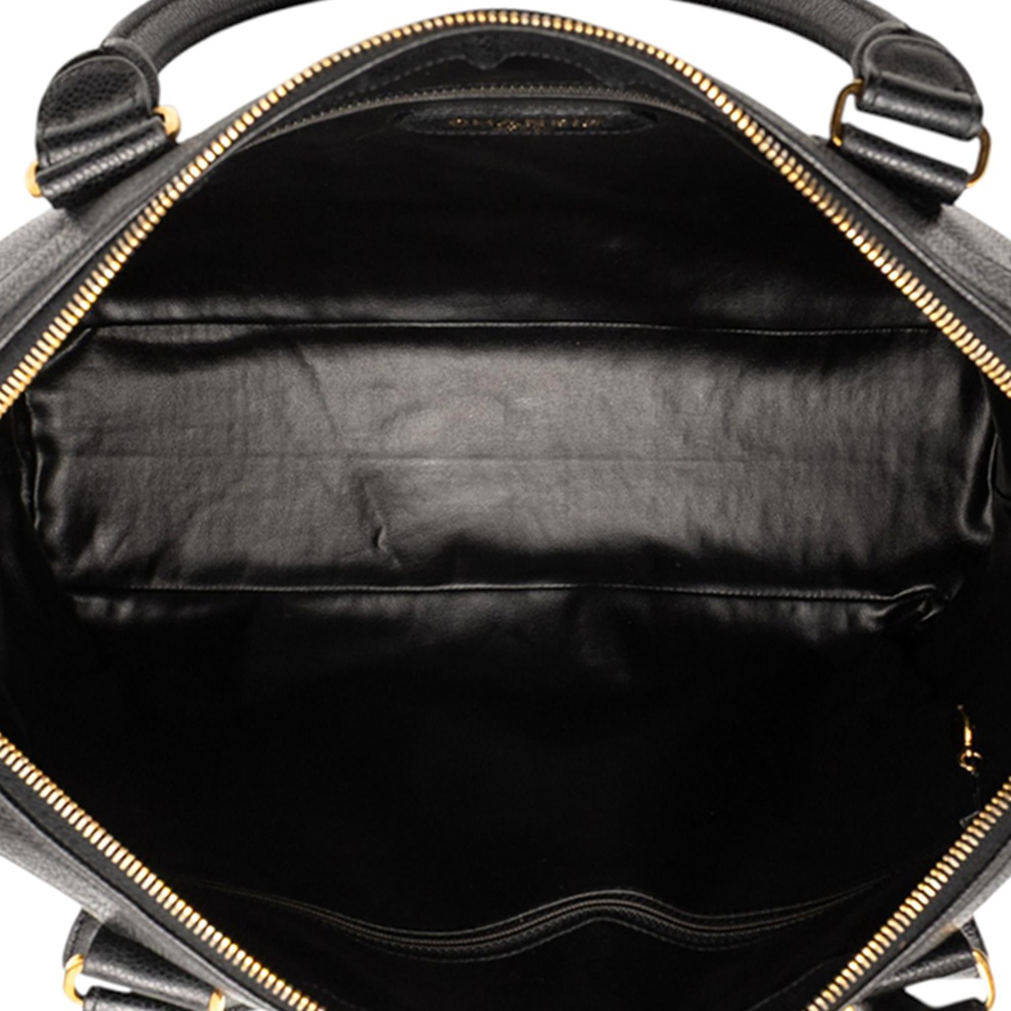 Chanel Caviar Front Pocket Tote