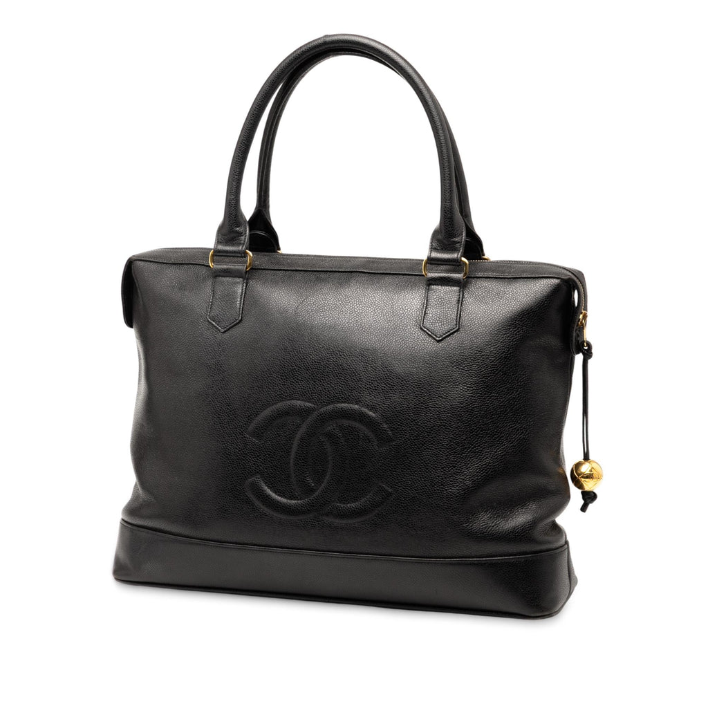 Chanel Caviar Front Pocket Tote