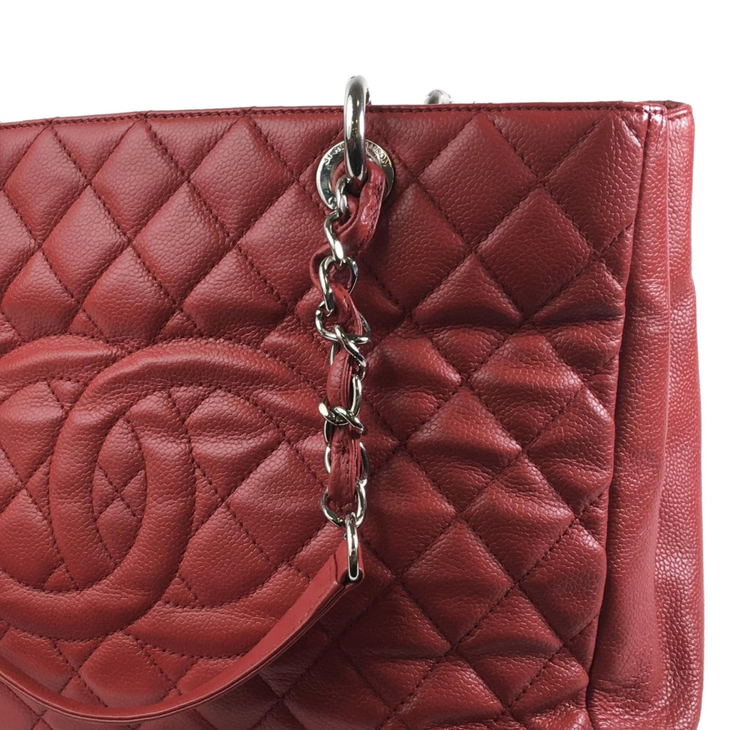Chanel Caviar Grand Shopping Tote (SHG-UZxg39)